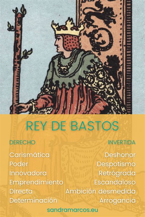 rey de bastos tarot significado amor|REY DE BASTOS 